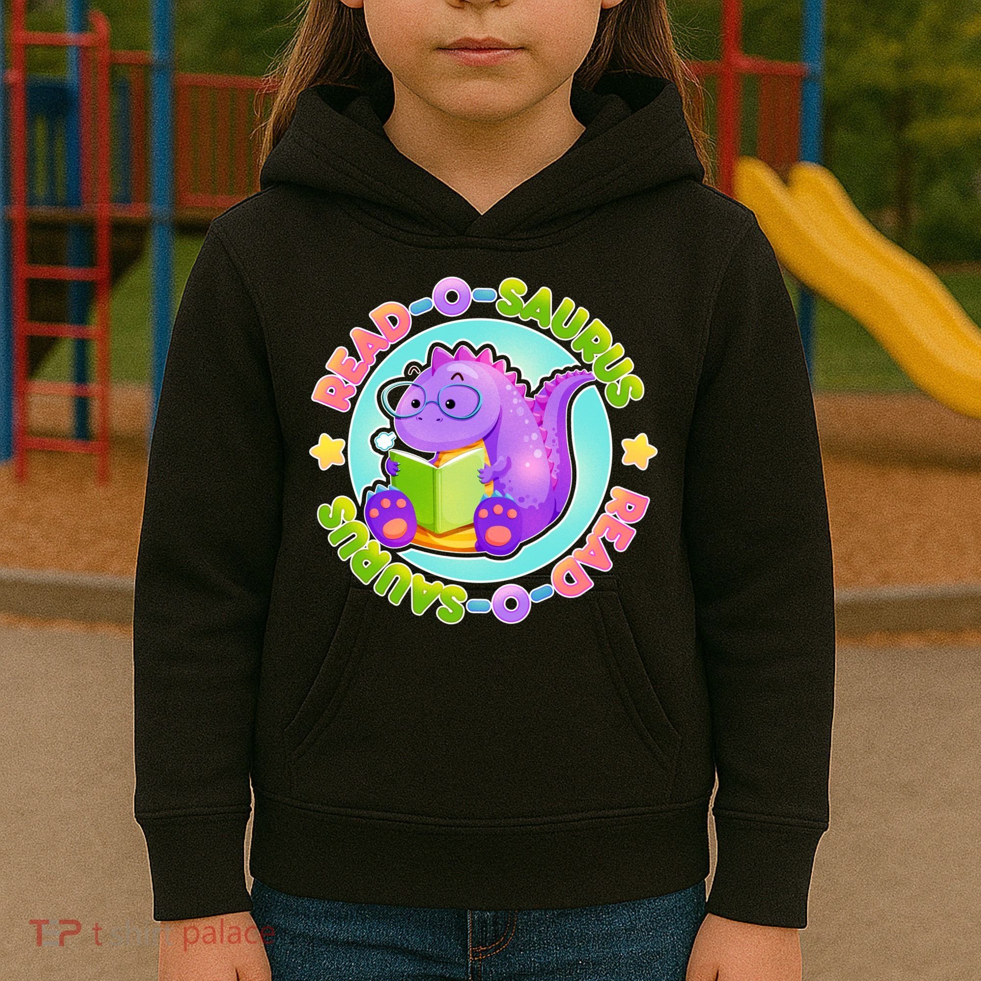Read-O-Saurus Kids Hoodie