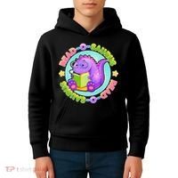Read-O-Saurus Kids Hoodie thumb 4