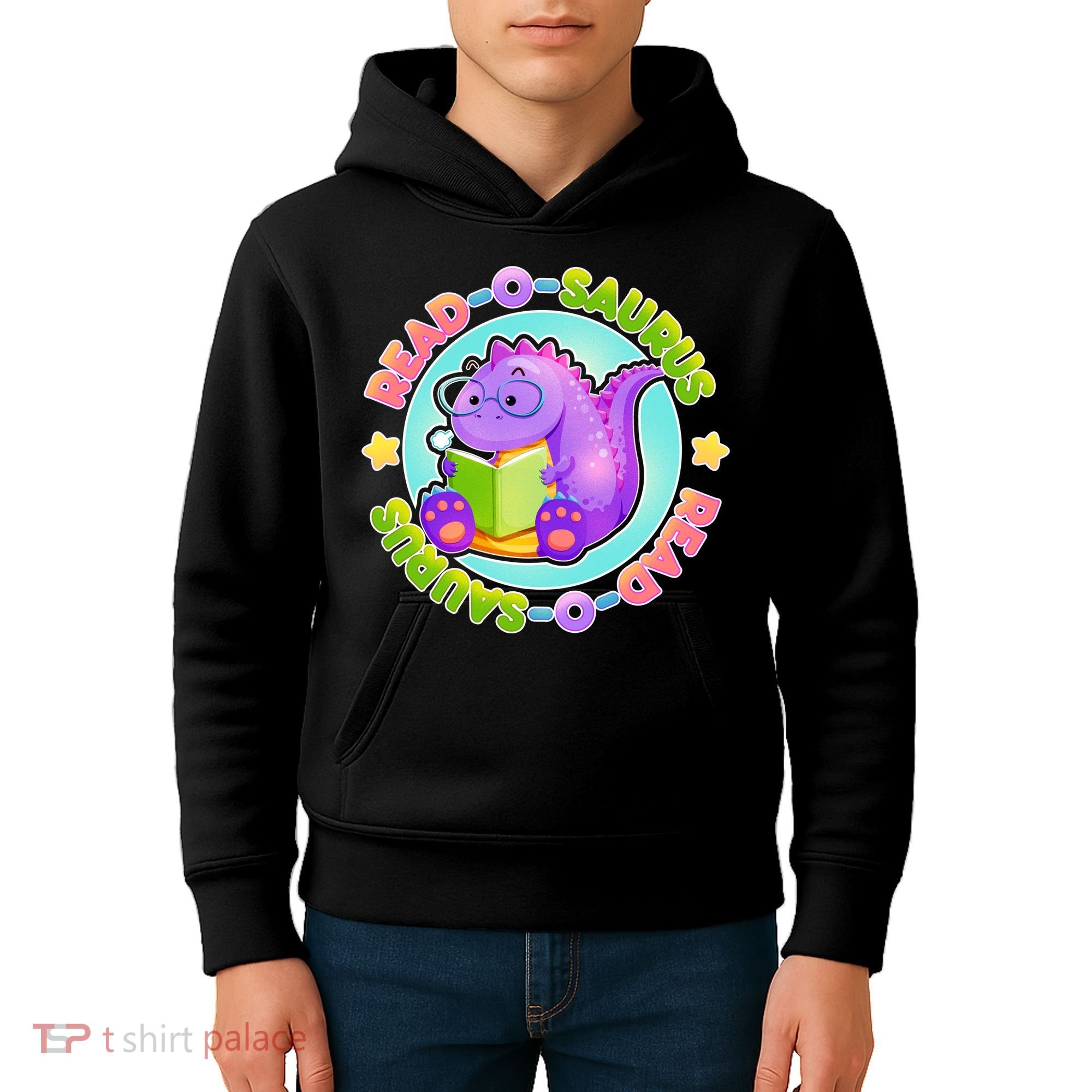 Read-O-Saurus Kids Hoodie