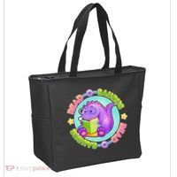 Read-O-Saurus Tote Bag thumb 2