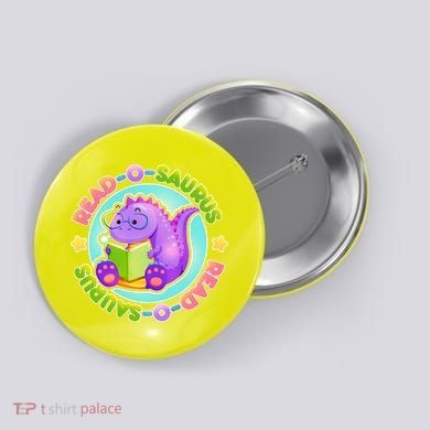 Read-O-Saurus Button