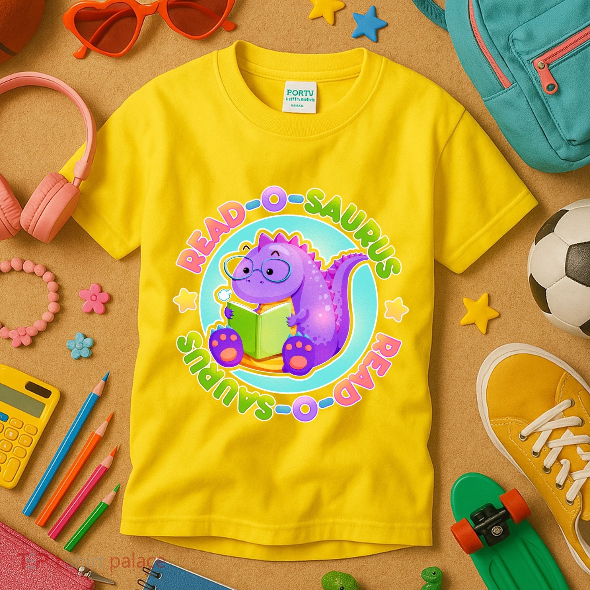 Read-O-Saurus Kids T-Shirt