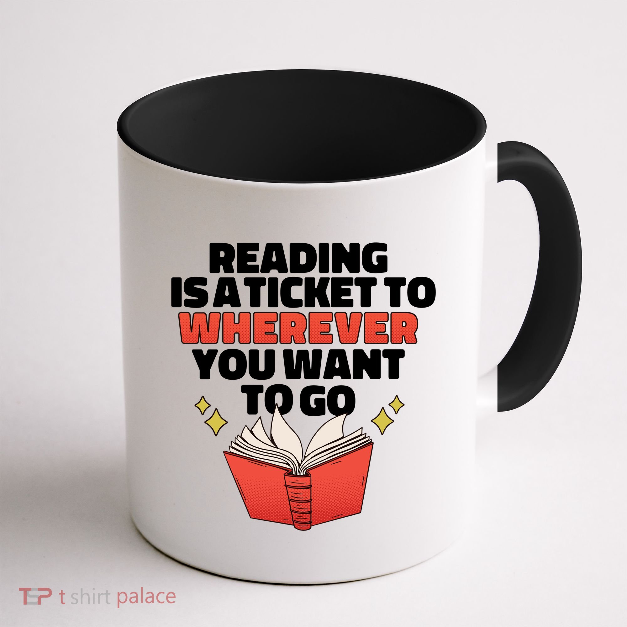 Reading Imagination Coffee Mug