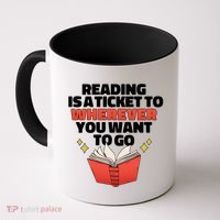 Reading Imagination Coffee Mug thumb 0