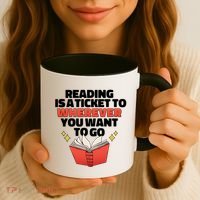 Reading Imagination Coffee Mug thumb 3