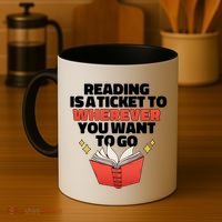 Reading Imagination Coffee Mug thumb 4
