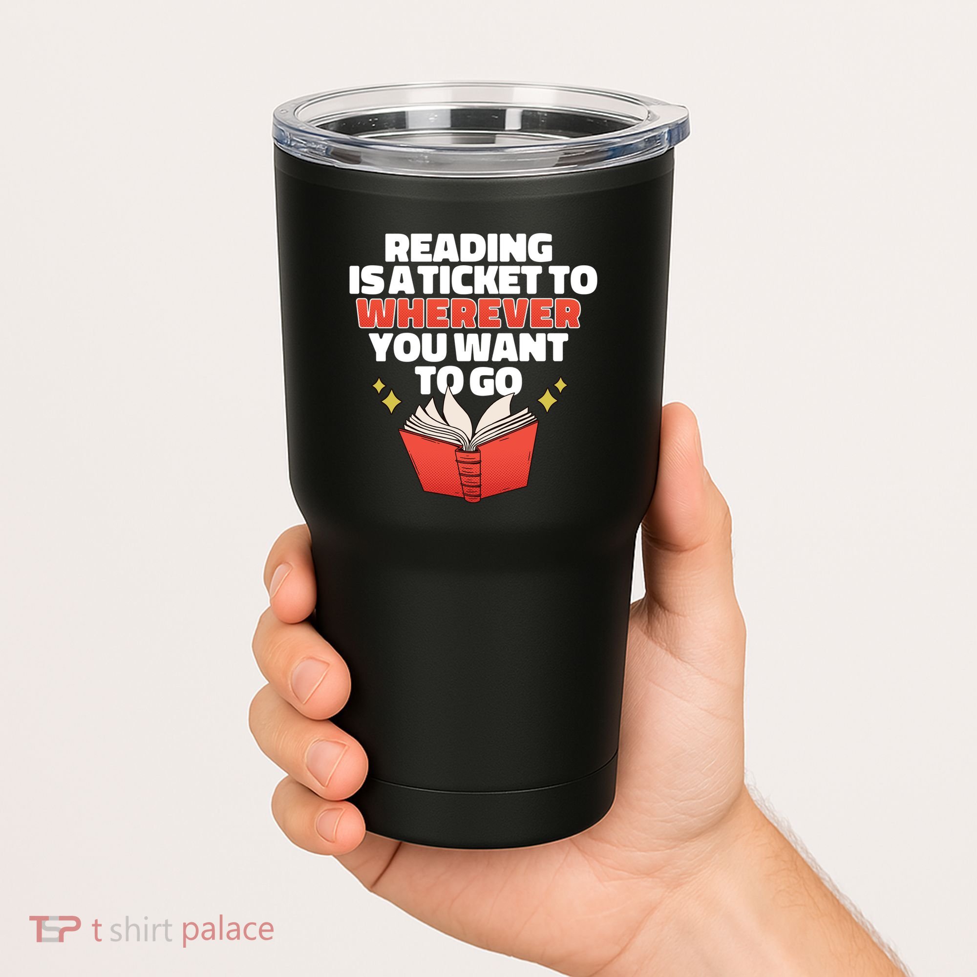 Reading Imagination Tumbler