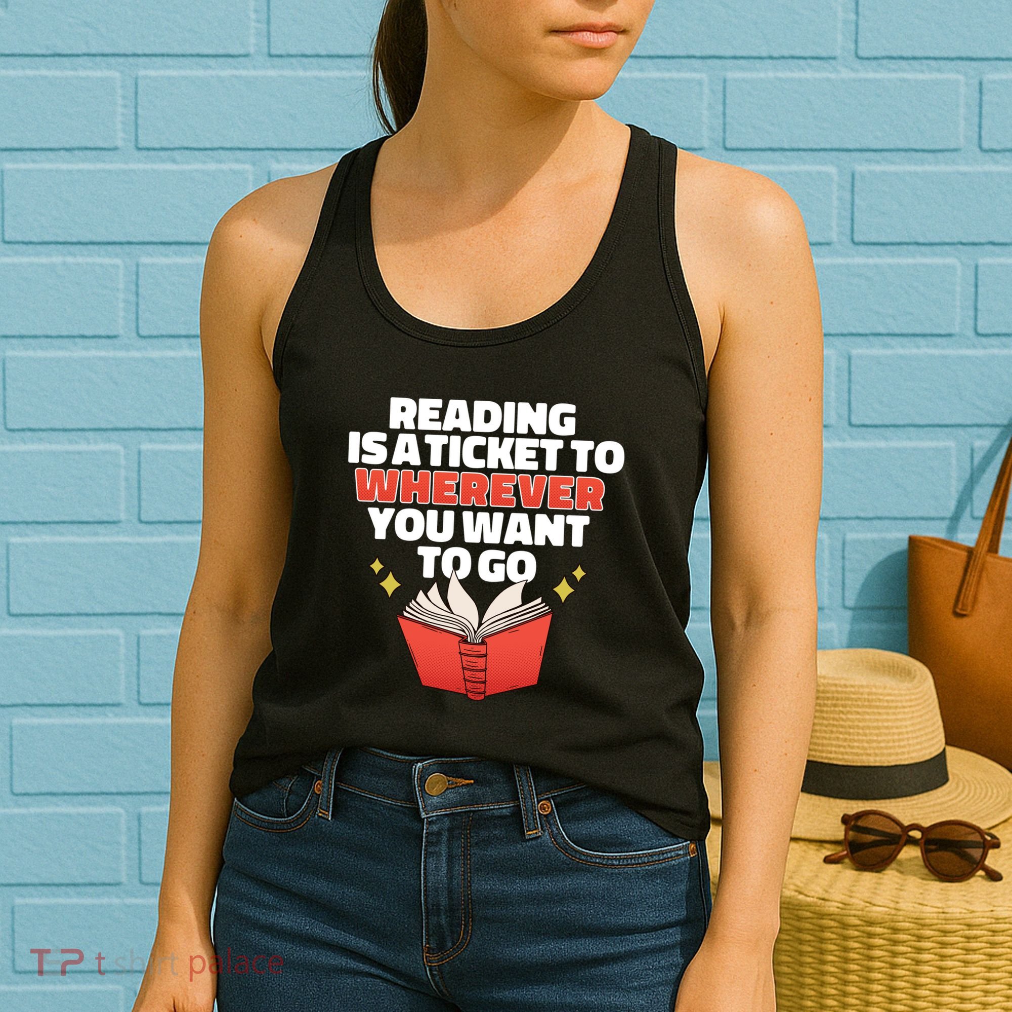Reading Imagination Women's Tank Top