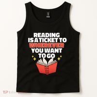 Reading Imagination Tank Top thumb 2