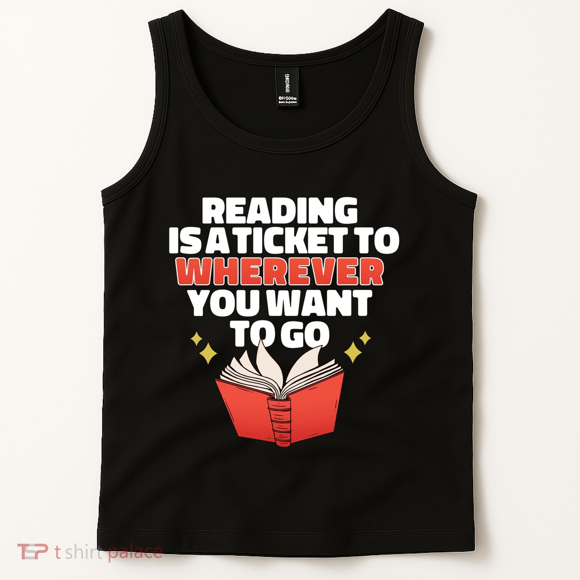 Reading Imagination Tank Top