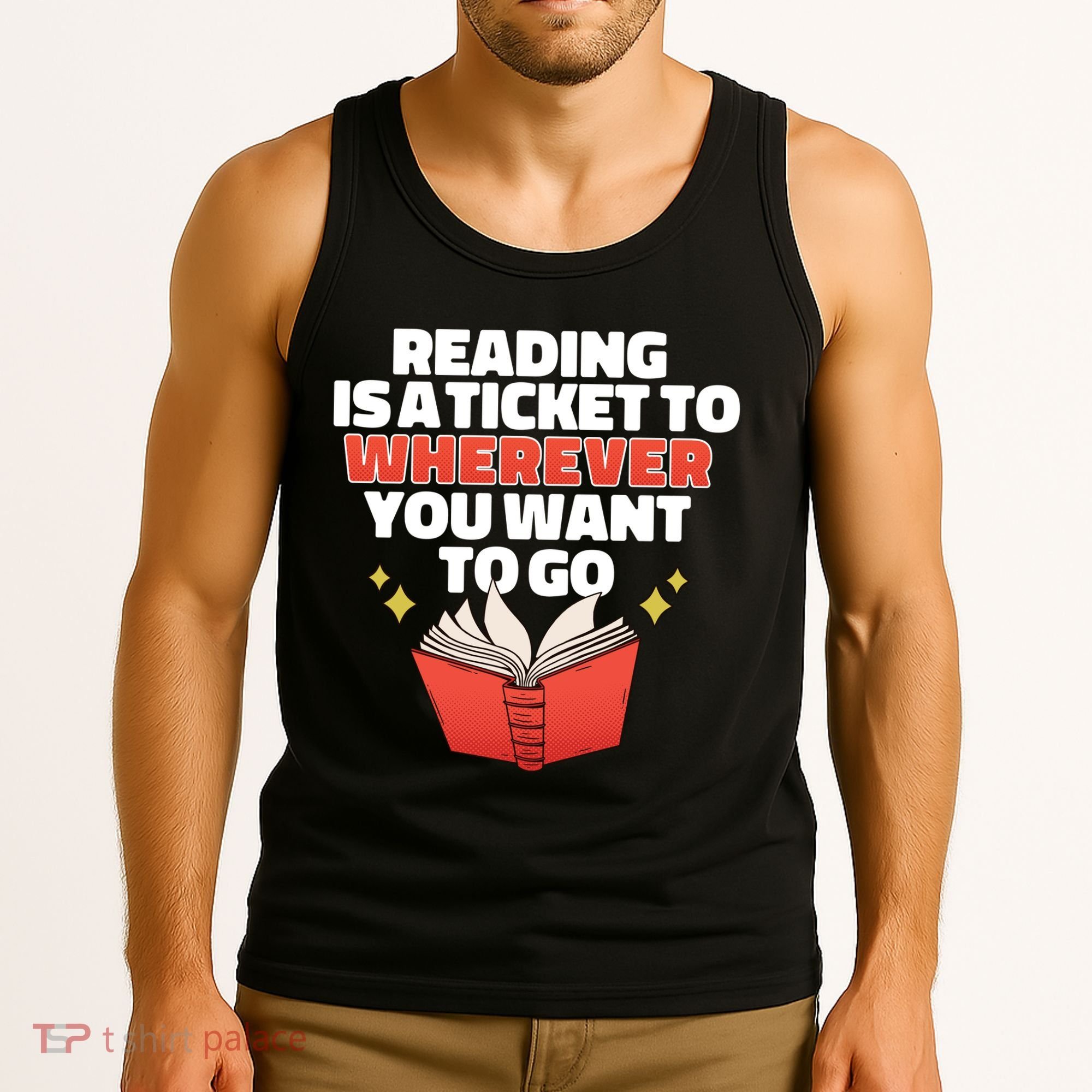 Reading Imagination Tank Top