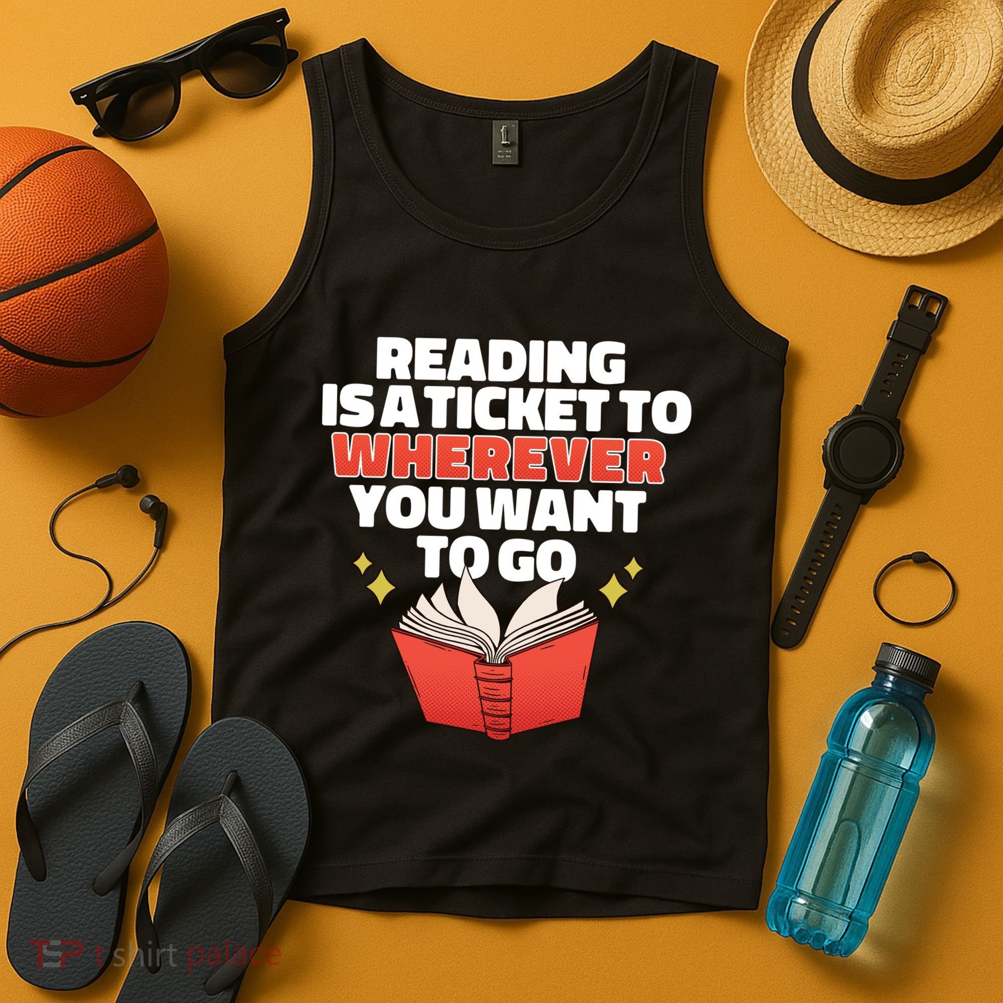 Reading Imagination Tank Top