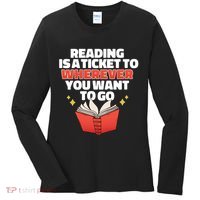 Reading Imagination Women's Long Sleeve Shirt thumb 0