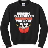 Reading Imagination Kids Sweatshirt thumb 0