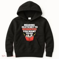 Reading Imagination Kids Hoodie thumb 0