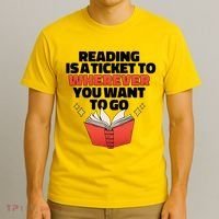 Reading Imagination T-Shirt thumb 3