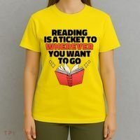 Reading Imagination T-Shirt thumb 4