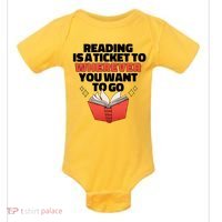 Reading Imagination Baby Bodysuit thumb 0