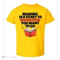 Reading Imagination Toddler T-Shirt thumb 0