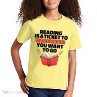 Reading Imagination Kids T-Shirt thumb 2