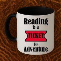 Reading Is An Adventure Coffee Mug thumb 2