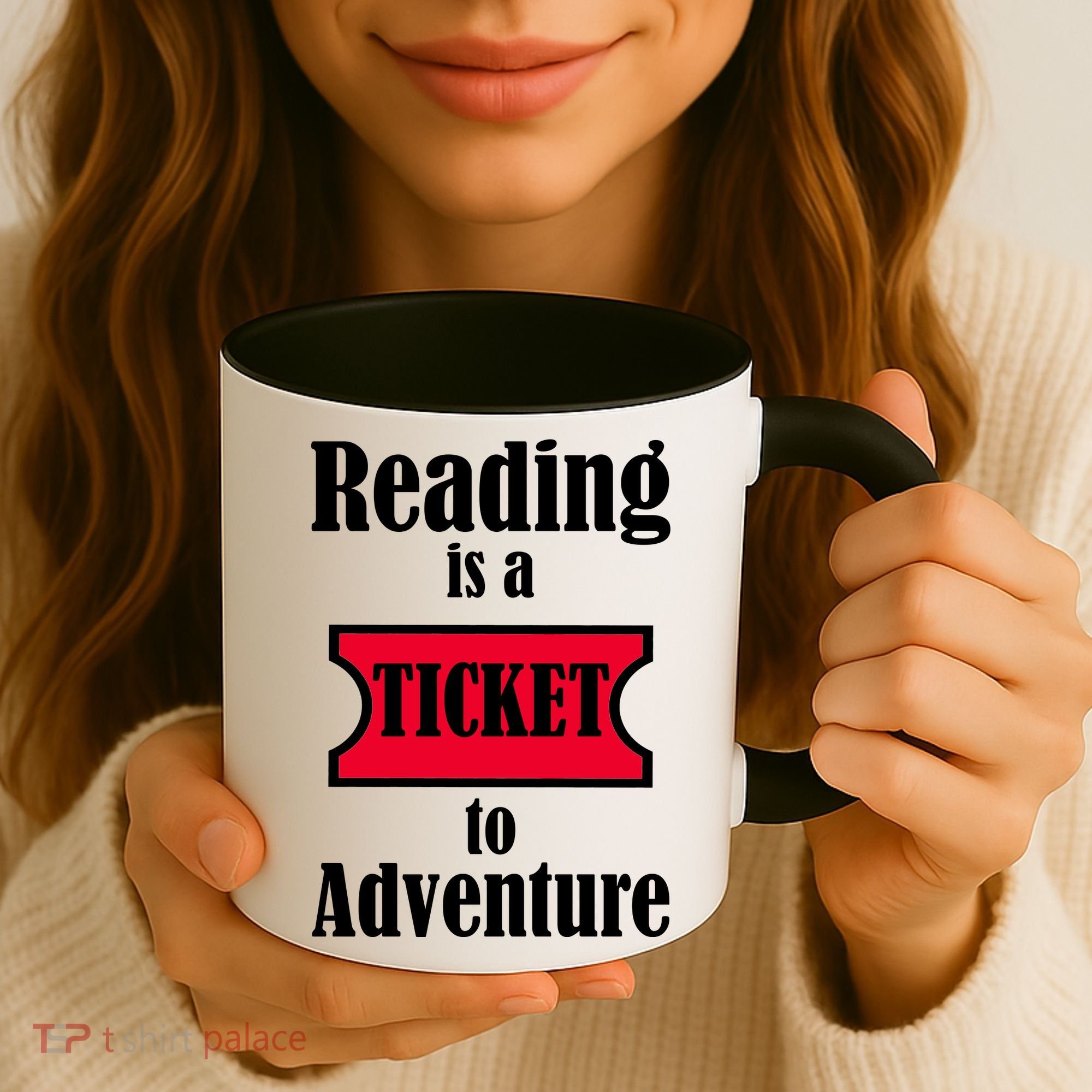 Reading Is An Adventure Coffee Mug