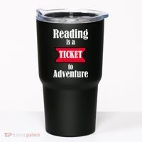 Reading Is An Adventure Tumbler thumb 0