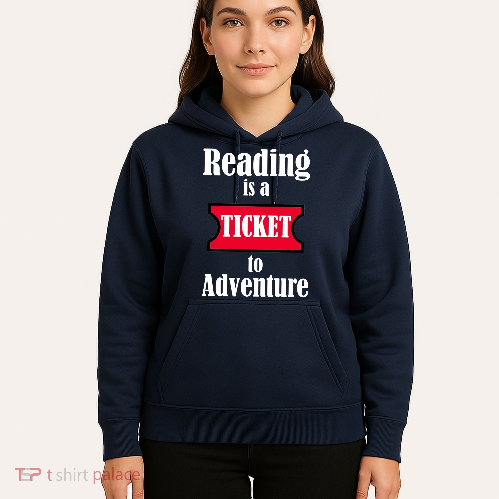 Reading Is An Adventure Hoodie
