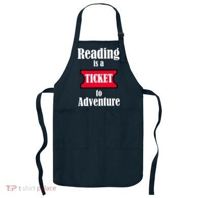 Reading Is An Adventure Apron