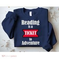 Reading Is An Adventure Sweatshirt thumb 2