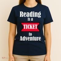 Reading Is An Adventure T-Shirt thumb 4