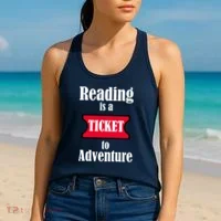 Reading Is An Adventure Women's Tank Top thumb 2