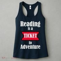 Reading Is An Adventure Women's Tank Top thumb 3
