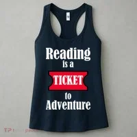 Reading Is An Adventure Women's Tank Top thumb 3