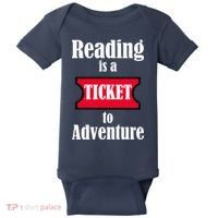 Reading Is An Adventure Baby Bodysuit thumb 0