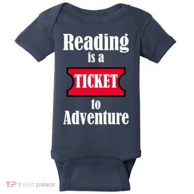 Reading Is An Adventure Baby Bodysuit