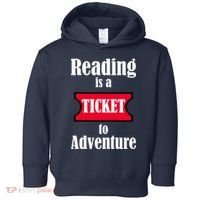 Reading Is An Adventure Toddler Hoodie thumb 0