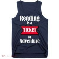 Reading Is An Adventure Tank Top thumb 0