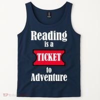 Reading Is An Adventure Tank Top thumb 2