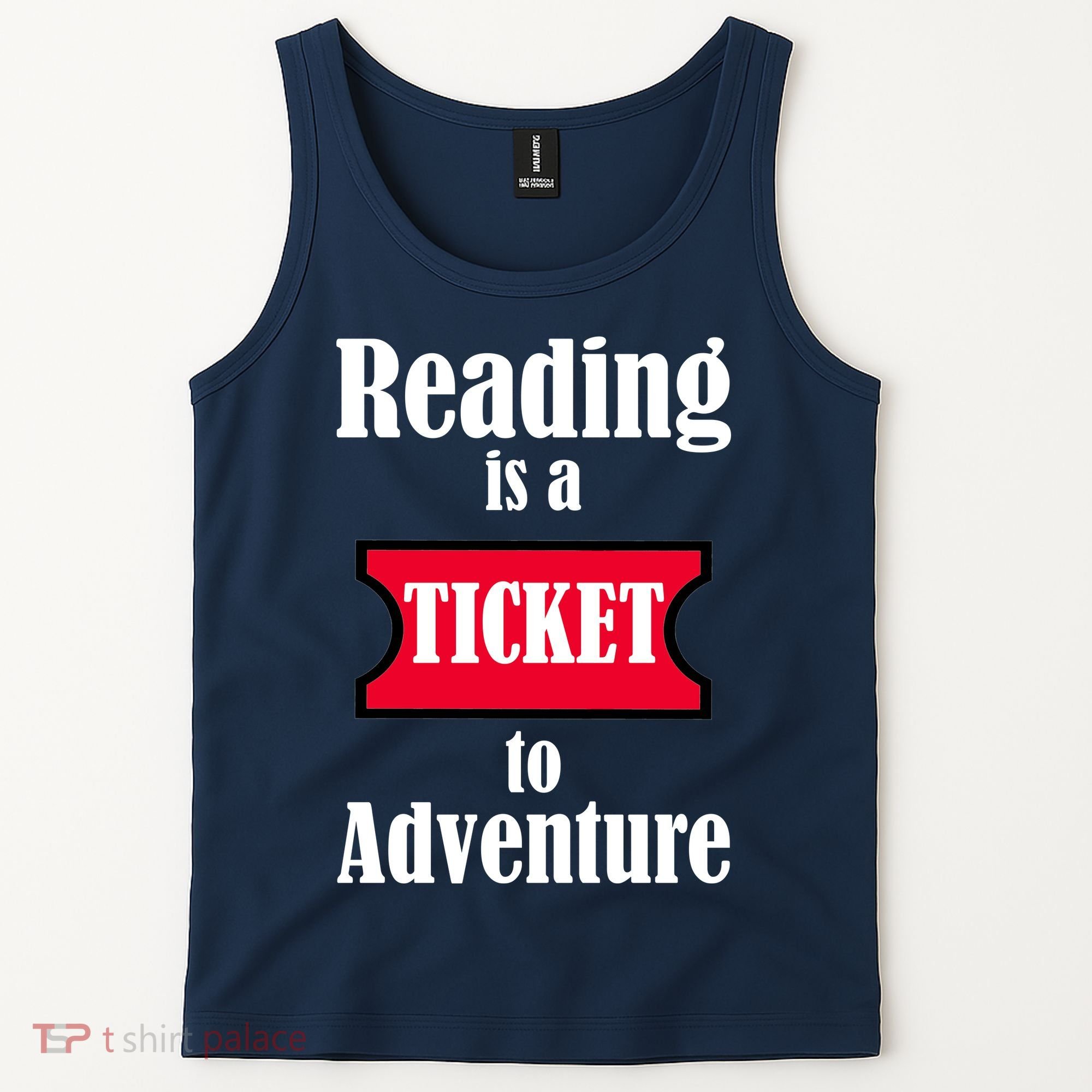 Reading Is An Adventure Tank Top