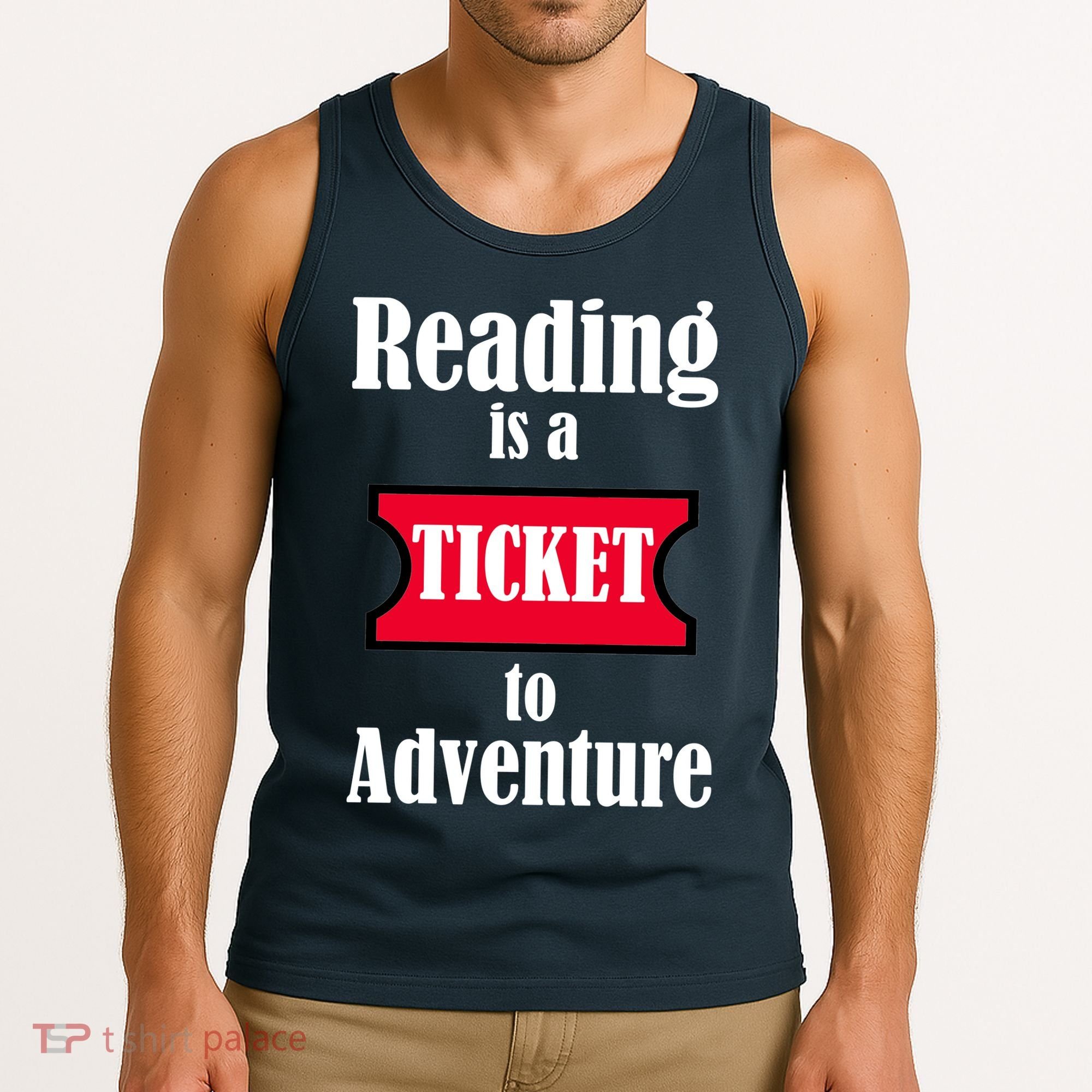 Reading Is An Adventure Tank Top