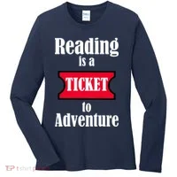 Reading Is An Adventure Women's Long Sleeve Shirt thumb 0
