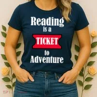 Reading Is An Adventure Women's T-Shirt thumb 2
