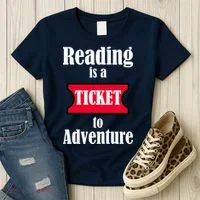 Reading Is An Adventure Women's T-Shirt thumb 3