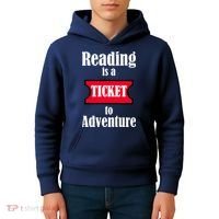 Reading Is An Adventure Kids Hoodie thumb 4
