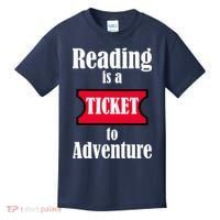 Reading Is An Adventure Kids T-Shirt thumb 0