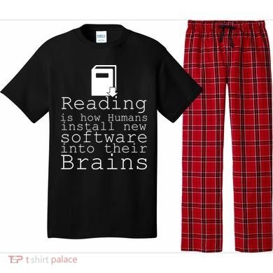 Reading Is How Humans Download New Software Pajama Set