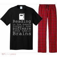 Reading Is How Humans Download New Software Pajama Set thumb 0