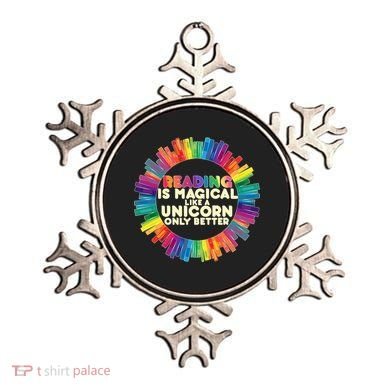 Reading Is Magical Like A Unicorn Only Better Ornament