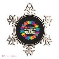 Reading Is Magical Like A Unicorn Only Better Ornament thumb 0